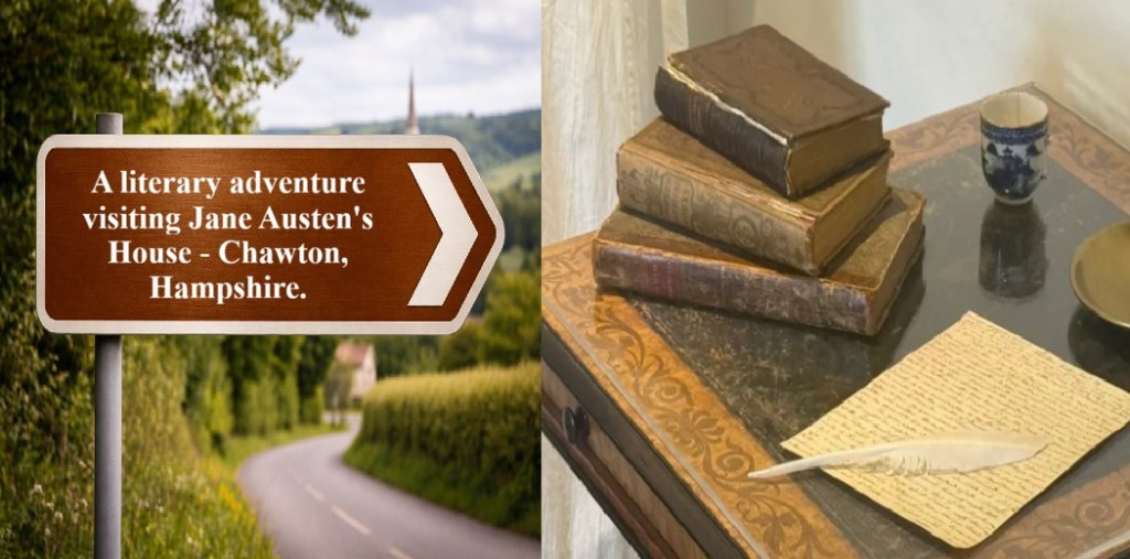 A literary adventure visiting Jane Austen’s House – Chawton,&nbsp;Hampshire.